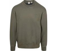 Levis Sweatshirt AUTHENTIC CREW in Kaki EU S