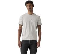 Levi's Men's T-Shirt Classic Pocket with Chest Pocket, Standard Fit, Multicolor (Texural Slub Midtone), L