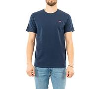 Levi's Men's Ss Original Housemark Tee T-Shirt, Cotton + Patch Dress Blues, XL