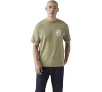 Levi's Men's T-Shirt Graphic Vintage in Cotton with Print, Green (Concert Tee Deep LIC), XS