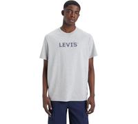 Levi's Men's T-Shirt in Cotton, Relaxed Fit, Grey (Padded Hl Logo Mhg), S
