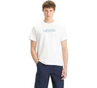 Levi's Men's T-Shirt in Cotton, Relaxed Fit, White (Padded Hl Logo White), S