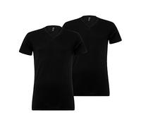 LEVIS Men's T-Shirt, Jet Black, XXL (Pack of 2)