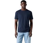 Levi's Men's T-Shirt Original in Cotton with Crew Neck, Blue (Navy Blazer), L