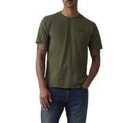 Levi's Men's T-Shirt Original in Cotton with Crew Neck, Green (Garment Dye Deep Dep), XL