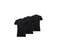 LEVIS Men's T-Shirt, Jet Black, S (Pack of 3)