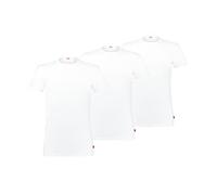 LEVIS Men's T-Shirt, White, XL (Pack of 3)