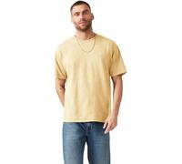 Levi's Men's T-Shirt Red Tab Vintage with Logo, Relaxed Fit, Yellow (Garment Dye Double C), L