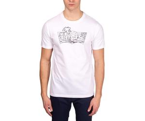 Levi's - Men's T-Shirt with Tonal Logo Print, White, M