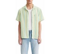 Levi's Men's The Sunset Camp Shirt, Hamish Stripe Wasabi, XL