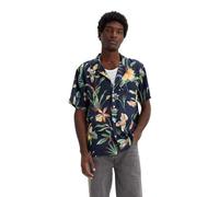 Levi's Men's The Sunset Camp Shirt Multi-Colour Color, Nepenthe Floral Navy, S