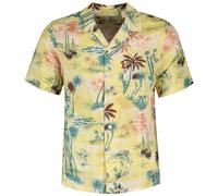 Levi's Men's The Sunset Camp Shirt Multi-Colour Color, Tropicale Mood Yello, XL