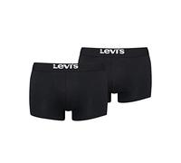 LEVIS Men's Trunk, Black, L (Pack of 2)