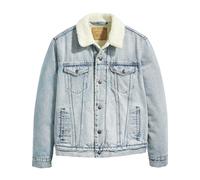 Levis Mens Type III Sherpa Trucker Jacket - Blue - S - Blue