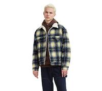 Levi's Men's Vintage Fit Sherpa Trucker Jacket Jack Ponderosa Pine (Green) XXL -