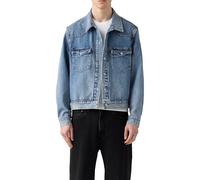 Levi's Men's Western T3 Denim Jacket, Thats A Myth Trucker, M