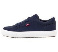 Levi's Men's Woodward Rugged Low Sneakers, Navy Blue, 7.5 UK
