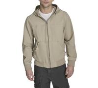 Levi's Men's Workwear Cotton Canvas Hoody Bomber Jacket (Regular & Big & Tall Sizes) Washed, Stone Lightweight, XL