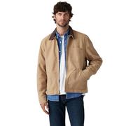 Levi's Men's Workwear Jacket Mechanics with Pointed Collar, Relaxed Fit, Beige (Scary Tiger'S Eye), S