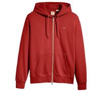 Levi's Men's Zip Up Non-Graphic Sweatshirt, Sun-Dried Tomato, S