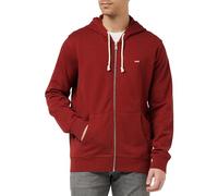 Levi's Men's Zip Up Non-Graphic Sweatshirt, Sun-Dried Tomato, XL