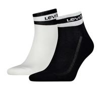 Levi's Quarter Socks, Black/White, 43/46