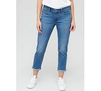 Levi's Mid-rise Boyfriend Jeans - Lapis Gem, Blue, Size 26, Inside Leg 30, Women Blue