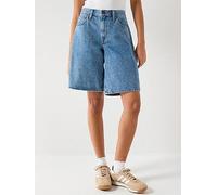 Levi's Middy Jort, Blue, Size 32, Women Blue