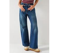 Levi's Middy Loose Boot Jeans, Blue, Size 28, Inside Leg 31, Women Blue