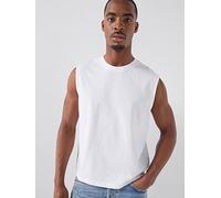 Levi's Muscle Tank Vest, White, Size Xl, Men White