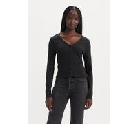 Levi's Women's Muse Long Sleeve Tee Caviar Black S