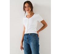 Levi´s ® Muse Short Sleeve T-shirt White S Woman