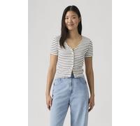 Levi's Muse Ss Tee Penelope Stripe Peacoat Stri size XS | Blouses Outlet | Women XS