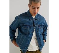 Levi's Original Denim Relaxed Fit Trucker Jacket, Blue, Size S, Men Blue