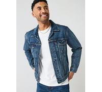 Levi's Original Denim Trucker Jacket, Dark Wash, Size 2Xl, Men Dark Wash