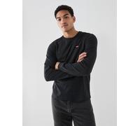 Levi's Original House Mark Long Sleeve T-Shirt, Black, Size Xl, Men Black