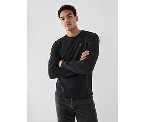 Levi's Original House Mark Long Sleeve T-Shirt, Black, Size Xl, Men Black