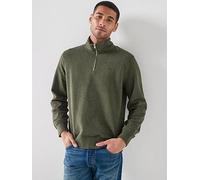 Levi's Original Housemark 1/4 Zip Sweatshirt, Green, Size 2Xl, Men Green