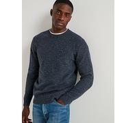 Levi's Original Housemark Logo Knitted Jumper- Dark Blue, Dark Blue, Size S, Men Dark Blue