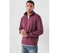 Levi's Original Housemark Quarter-zip Pullover Sweatshirt, Red, Size 2Xl, Men Red