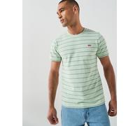 Levi's Original Housemark Stripe T-Shirt, Green, Size S, Men Green