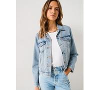 Levi's Original Trucker Jacket, Blue, Size Xl, Women Blue