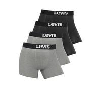 Levi's Pack of 4 Boxer Shorts Black / Grey