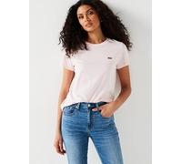 Levi's Women's The Perfect Tee- Chesthit Logo T-Shirt, Potpourri, S