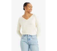 Levi's Petal Vneck Sweater White Swan Lightweight size XS | Knitted Sweaters Outlet | Women | White XS