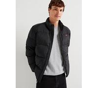 Levi's Piedmont Short Batwing Padded Jacket - Black, Black, Size M, Men Black
