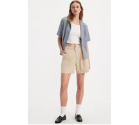 Levi´s ® Pleated Denim Shorts Beige 24 Women
