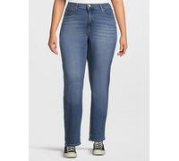 Levi's Plus 314 Shaping Straight Jeans (plus Size) - Eternal Indigo Mid Plus, Navy, Size 14, Inside Leg Regular, Women Navy