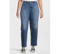 Levi's Plus 501 Original Jeans (plus Size), Navy, Size 16, Inside Leg Regular, Women Navy