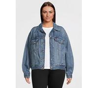 Levi's Plus 90s Trucker Jacket (plus Size), Blue, Size 3Xl, Women Blue